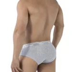 Alternative view of 41315 Cotton Blend Briefs Color Jasper Gray Size S