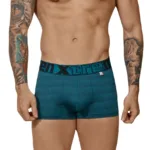 51449C Geometric Jacquard Trunk Color Petrol Size S