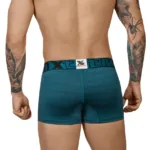 51449C Geometric Jacquard Trunk Color Petrol Size S - Image 2