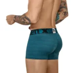 51449C Geometric Jacquard Trunk Color Petrol Size S - Image 3