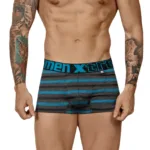 51453C Stripes Trunk Color Turquoise Size S