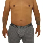 70004 Plus Boxer Briefs Color Gray Size 5XL