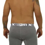 Alternative view of 70005 Plus Boxer Briefs Color Gray-White Size 5XL