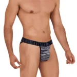91098X Microfiber Mesh Bikini Color Black Size 2-3XL - Image 3