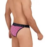 Alternative view of 91098X Microfiber Mesh Bikini Color Pink Size 1-2XL