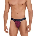 91098X Microfiber Mesh Bikini Color Red Size 2-3XL