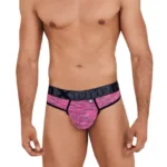 91100X Microfiber Mesh Thongs Color Pink Size 2-3XL