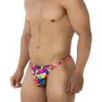 91171 Printed Thongs Color Cubes Size M - Image 3