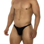 91185 Mesh Thongs Color Black Size M - Image 3