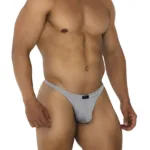 91185 Mesh Thongs Color Gray Size S - Image 3
