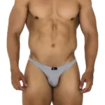 91186 Mesh Bikini Color Gray Size S