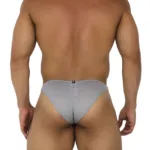 Alternative view of 91186 Mesh Bikini Color Gray Size S