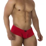 91190 Jacquard Trunks Color Red Size S - Image 3