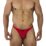 91192 Jacquard Bikini Color Red Size L
