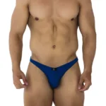 91192 Jacquard Bikini Color Royal Blue Size S