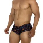91193 Printed Trunks Color Pumpkins Size L - Image 3