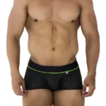 91196 Jacquard Trunks Color Black Size S