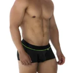 91196 Jacquard Trunks Color Black Size S - Image 3