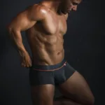 91196 Jacquard Trunks Color Gray Size S - Image 4