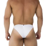 Alternative view of 91197 Jacquard Bikini Color White Size S