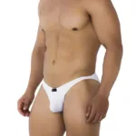 91197 Jacquard Bikini Color White Size S - Image 3