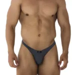 91198 Jacquard Thongs Color Gray Size S