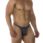 91198 Jacquard Thongs Color Gray Size S - Image 3
