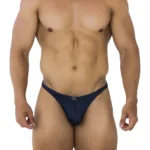 91200 Jacquard Thongs Color Dark Blue Size M