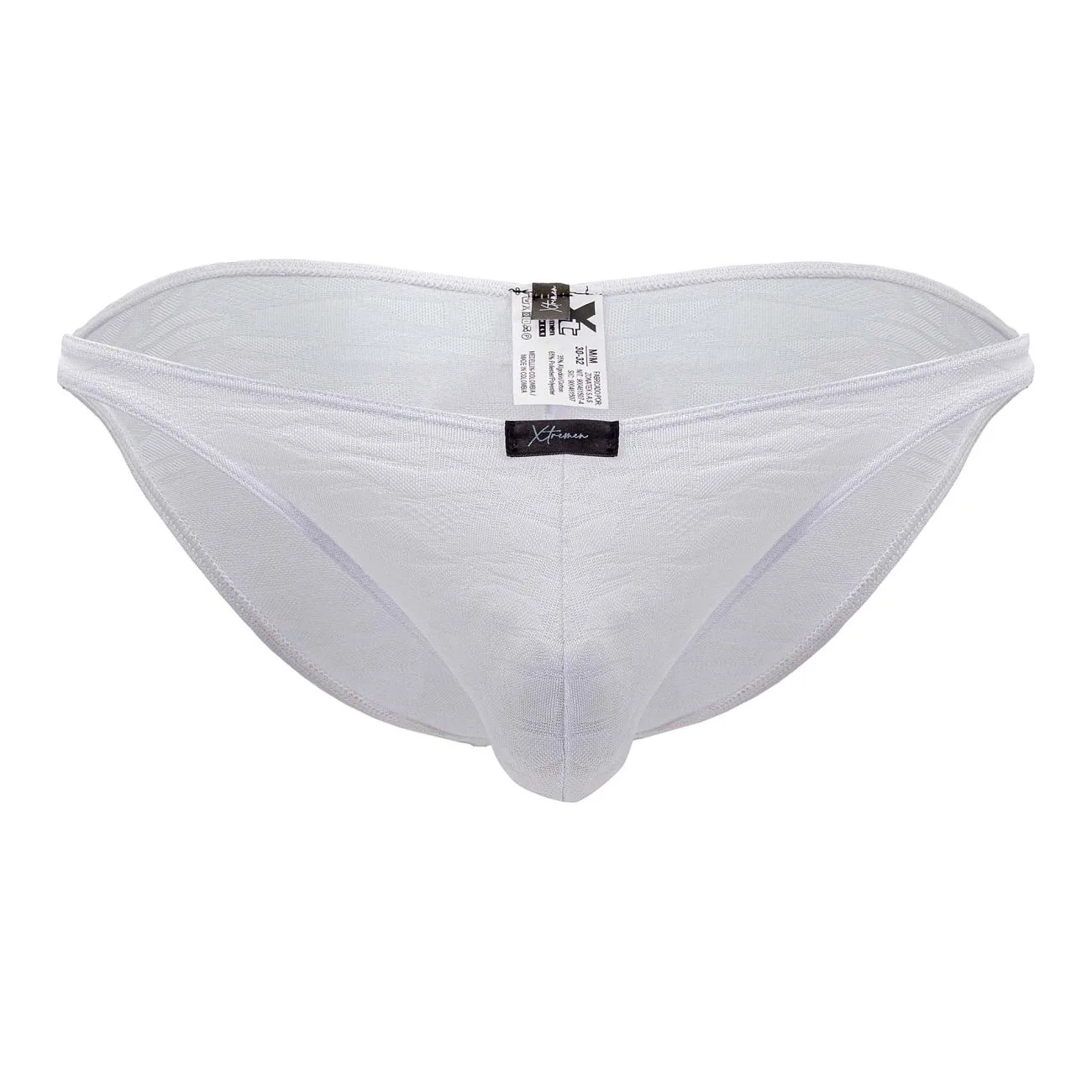 91201 Jacquard Bikini Color White Size S - Image 6