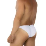 Alternative view of 91201 Jacquard Bikini Color White Size S