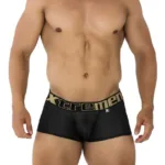 91202 Microfiber Trunks Color Black Size L
