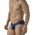 91207B Microfiber Briefs Color Navy Size S - Image 3