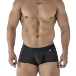 91209B Microfiber Trunks Color Black Size S