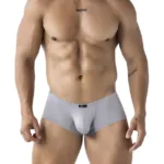 91219 Microfiber Trunks Color Gray Size S