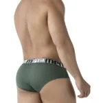 Alternative view of 91221 Microfiber Briefs Color Green Size L