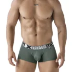 91222 Microfiber Trunks Color Green Size M