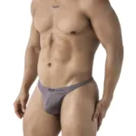 91223 Microfiber Thongs Color Gray Size L - Image 3