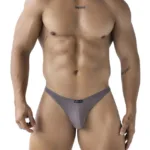 91224 Microfiber Bikini Color Gray Size L