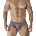 91225 Microfiber Trunks Color Gray Size M