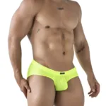 91227 Microfiber Briefs Color Neon Green Size L - Image 3
