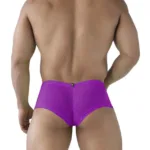 Alternative view of 91228 Microfiber Trunks Color Purple Size L