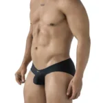 91233 Microfiber Briefs Color Black Size XL - Image 3