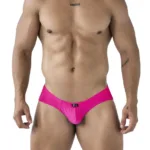 91233 Microfiber Briefs Color Fuchsia Size L