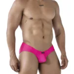 91233 Microfiber Briefs Color Fuchsia Size XL - Image 3