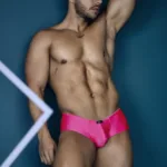 91234 Microfiber Trunks Color Fuchsia Size L - Image 4