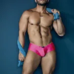91234 Microfiber Trunks Color Fuchsia Size L - Image 5