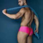 91234 Microfiber Trunks Color Fuchsia Size L - Image 6