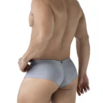 Alternative view of 91234 Microfiber Trunks Color Gray Size L