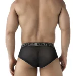 Alternative view of 91236 Microfiber Briefs Color Black Size M