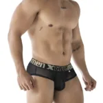 91236 Microfiber Briefs Color Black Size S - Image 3